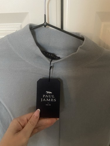 Paul james men grey knit - james, men’s