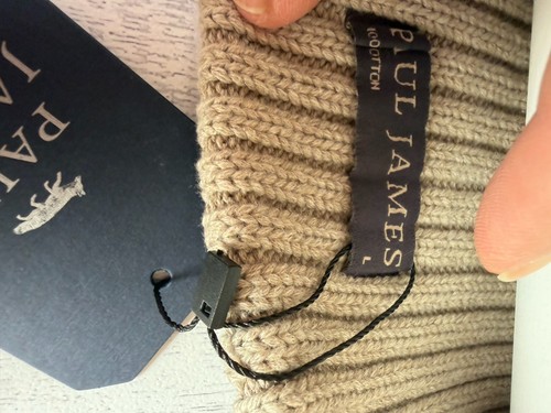 Paul james dark oatmeal ribbed - paul,