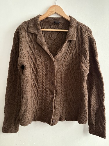 Women brown 100 wool paul - 100%,