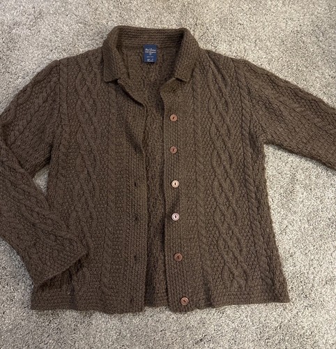 Paul james brown chunky - brown, knit