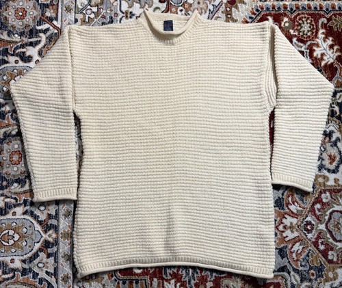 Paul james sweater ivory wool - paul,