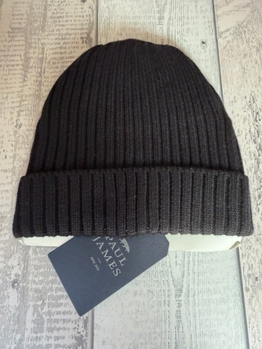 Paul james black beanie - paul,